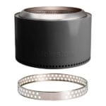 Ložište za vatru Yukon sa postoljem Ash Crna