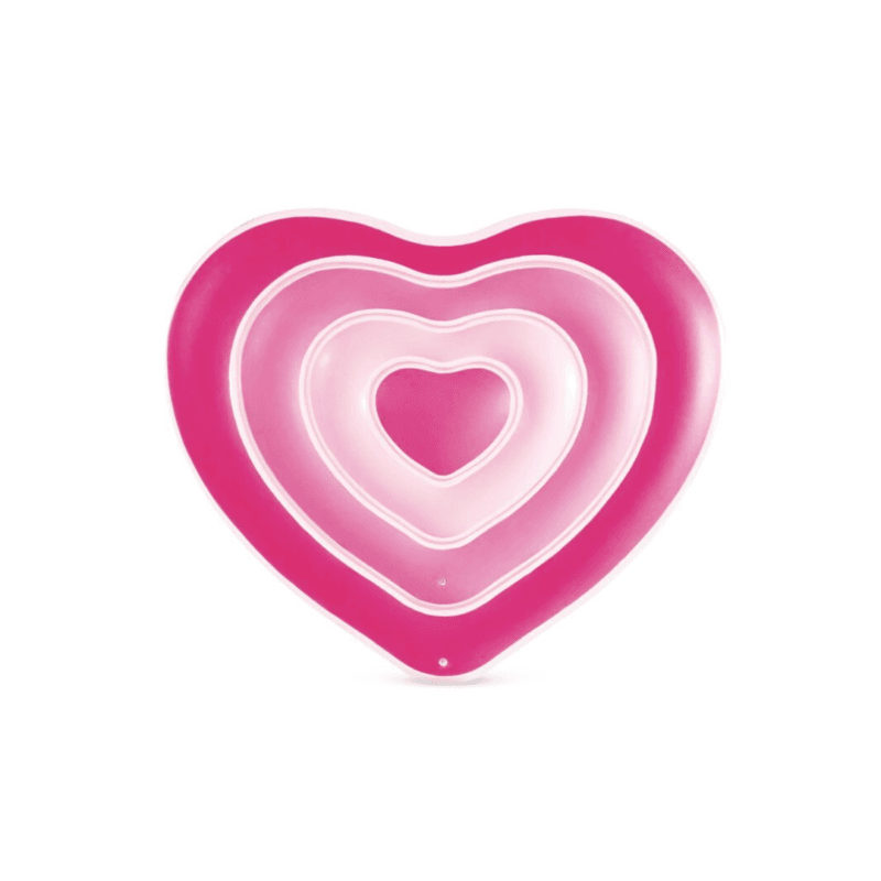 Madrac na napuhavanje "Otok srce" 155 x 135 x 25 cm