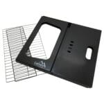 Sklopivi roštilj na drveni ugljen PIRAN 28 x 43 cm