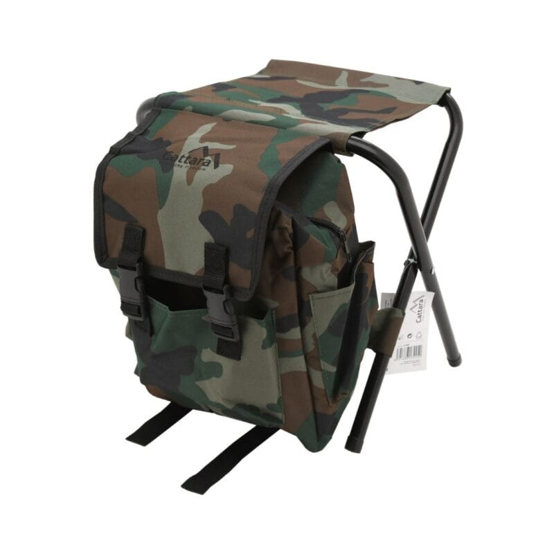 Sklopiva kamp stolica OLBIA ARMY s ruksakom