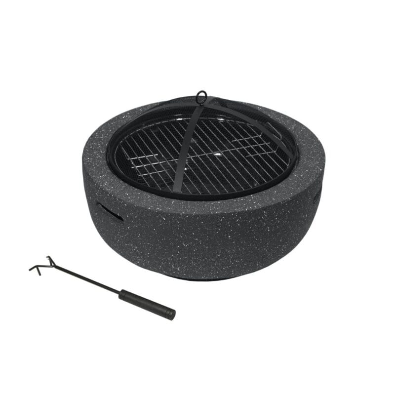 Kamin LA PALMA sivi MgO