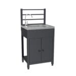 Modul stol s umivaonikom TORINO 1 za vanjsku kuhinju, 60x47x123 cm