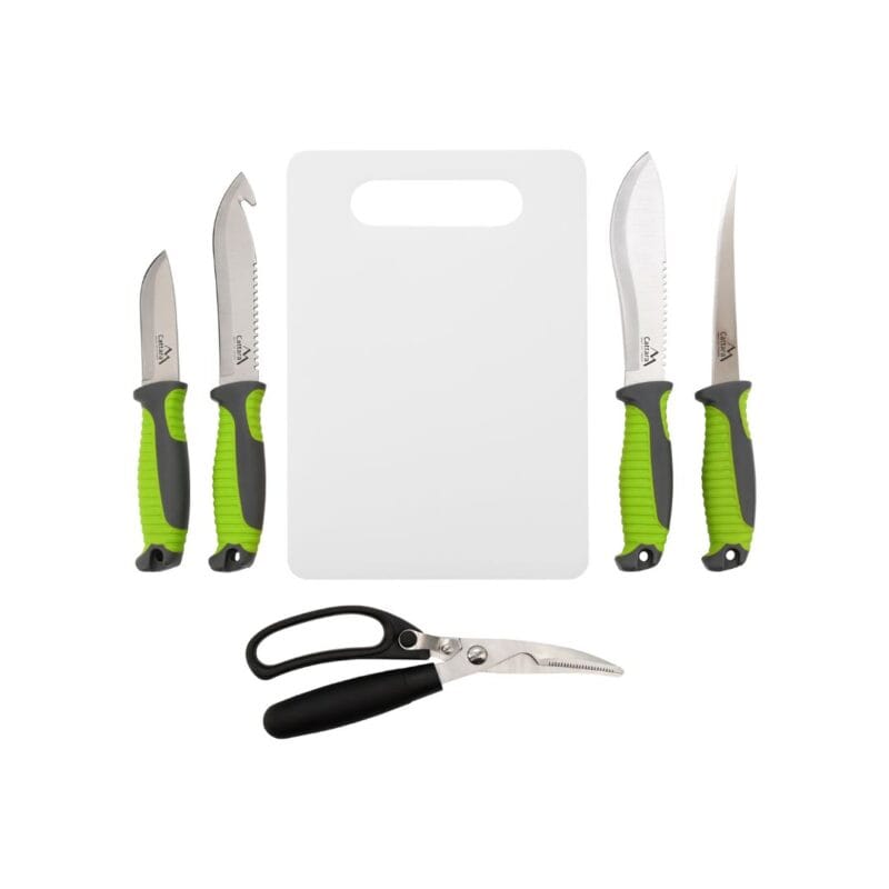 Komplet noževa za roštilj 4 + 1 + 1