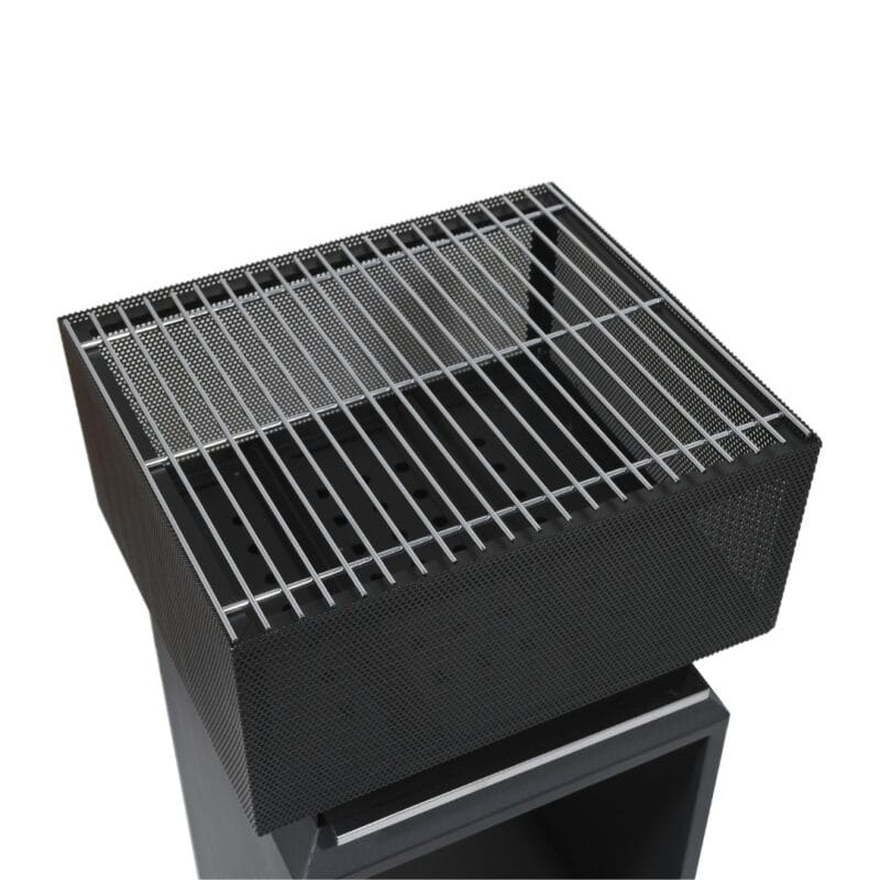 Ložište CUBE s rešetkom visine 74 cm