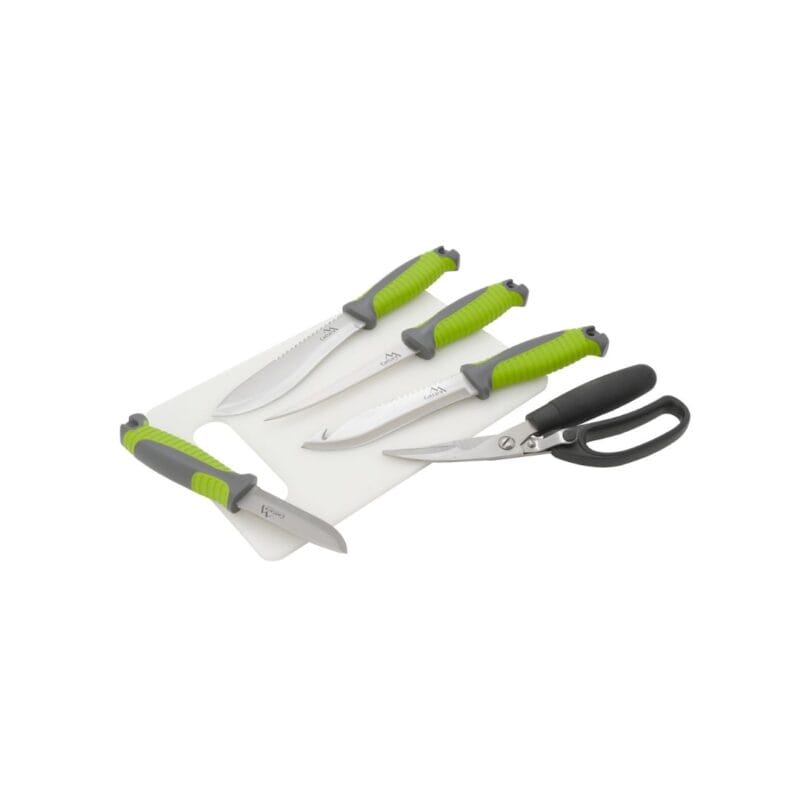 Komplet noževa za roštilj 4 + 1 + 1