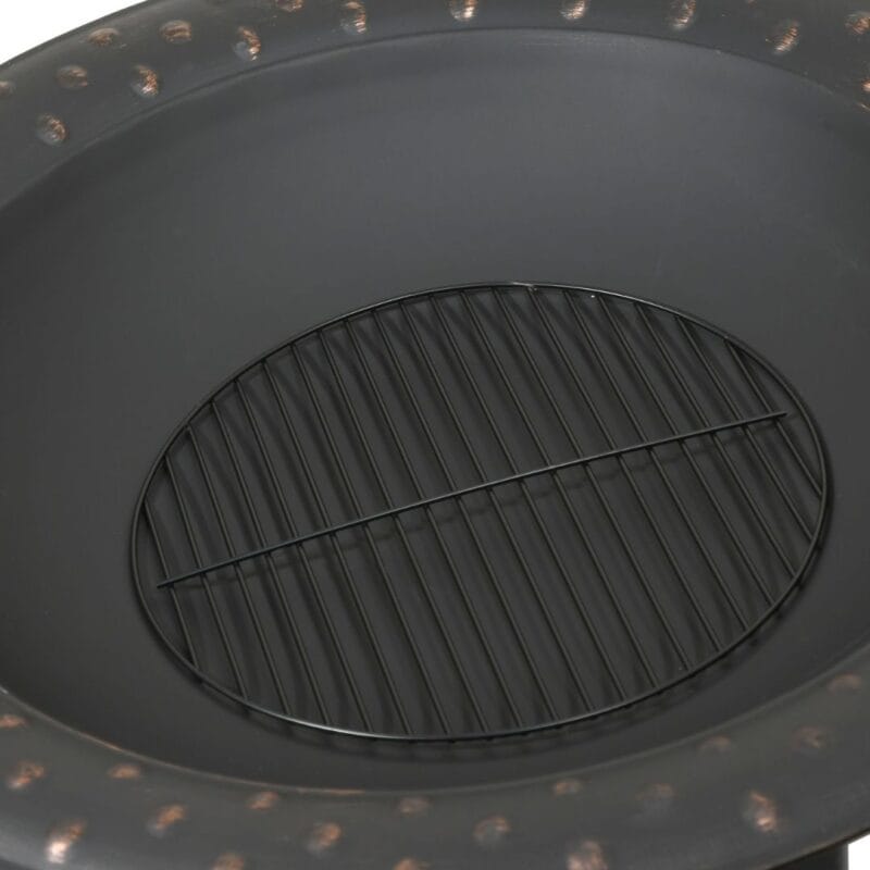 Kamin TEIDE bakrena patina s poklopcem