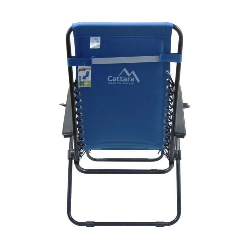 Kamp fotelja LIVORNO plava s naslonom
