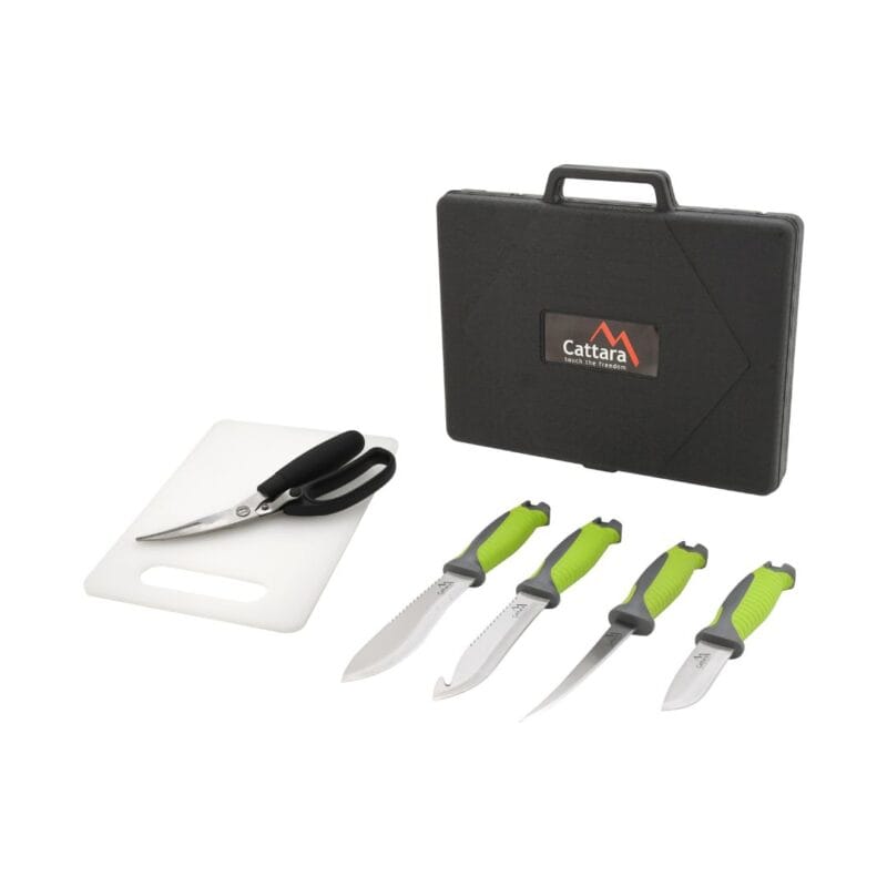 Komplet noževa za roštilj 4 + 1 + 1