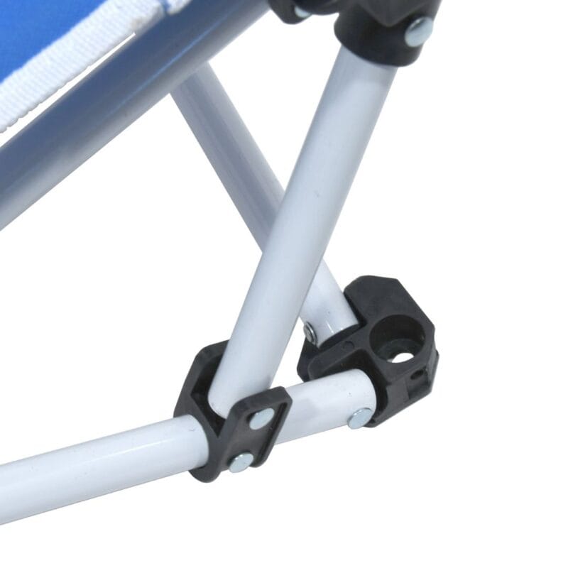 Sklopiva kamp ležaljka LARISA plava