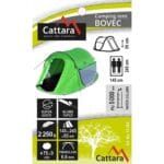 Šator za 2 osobe BOVEC 245x145x95 cm PU5000mm