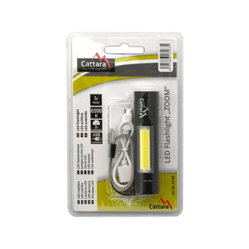 Baterijska svjetiljka LED 120 lm punjiva