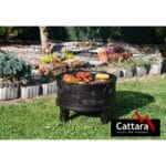 Kamin SANTORIN bakrena patina s poklopcem