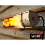 Infracrveni grijač 2000W 230V + daljinski upravljač