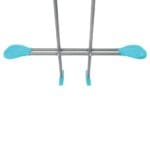 Dječje igralište 5u1 ljuljačka i tobogan siva