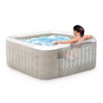 Hidromasažni bazen Chevron Deluxe Square Bubble Spa za 6 osoba
