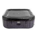 Hidromasažni bazen Greystone Deluxe Square Bubble Spa za 4 osobe