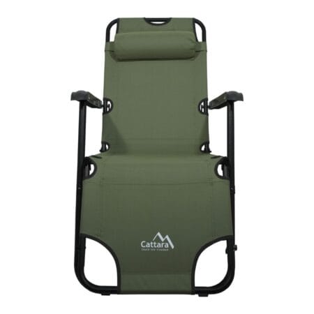 Kamp ležaljka COMFORT zelena