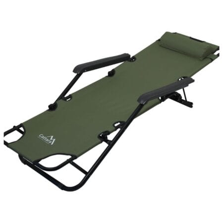 Kamp ležaljka COMFORT zelena