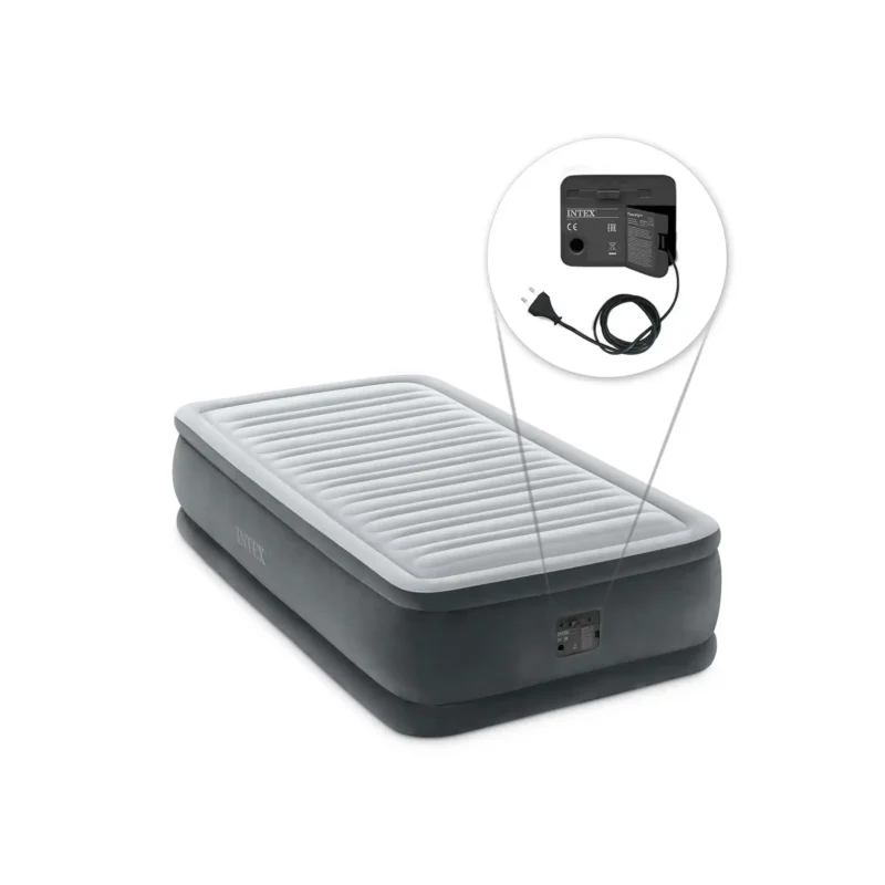 Krevet na napuhavanje Twin Comfort-Plush s Fiber-Tech RP