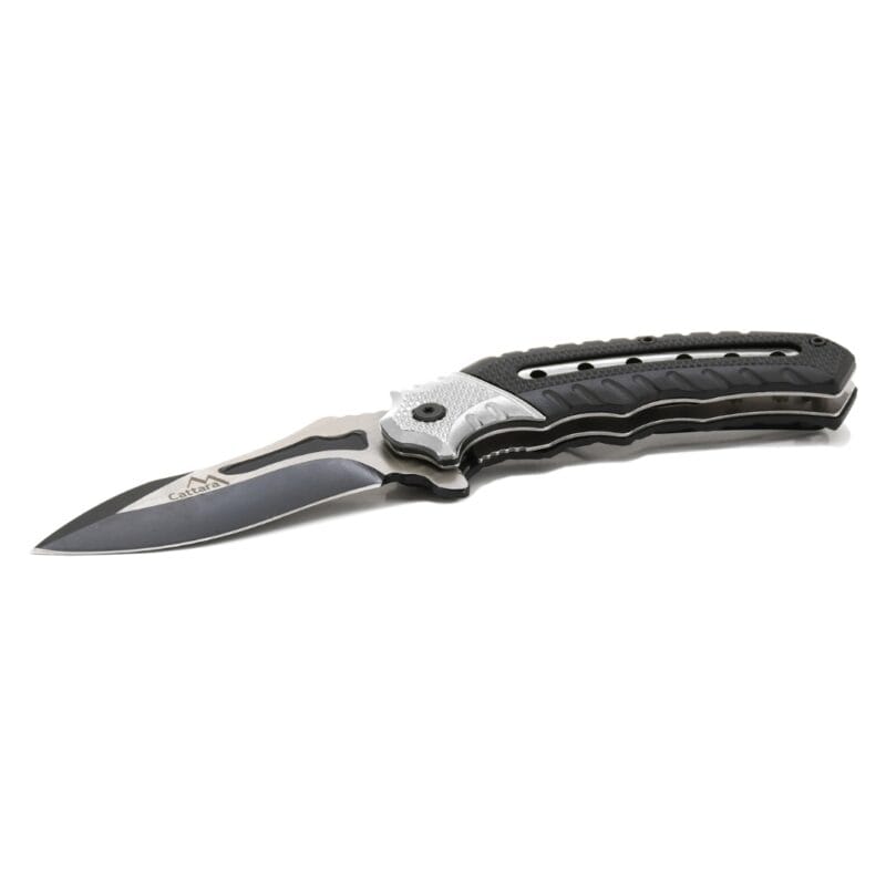 Sklopivi nož s blokadom COBRA 20 cm srebrno-crni