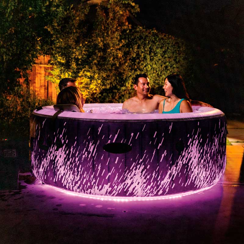 Hidromasažni bazen INTEX Glow Deluxe Bubble SPA S2 – 4 osobe