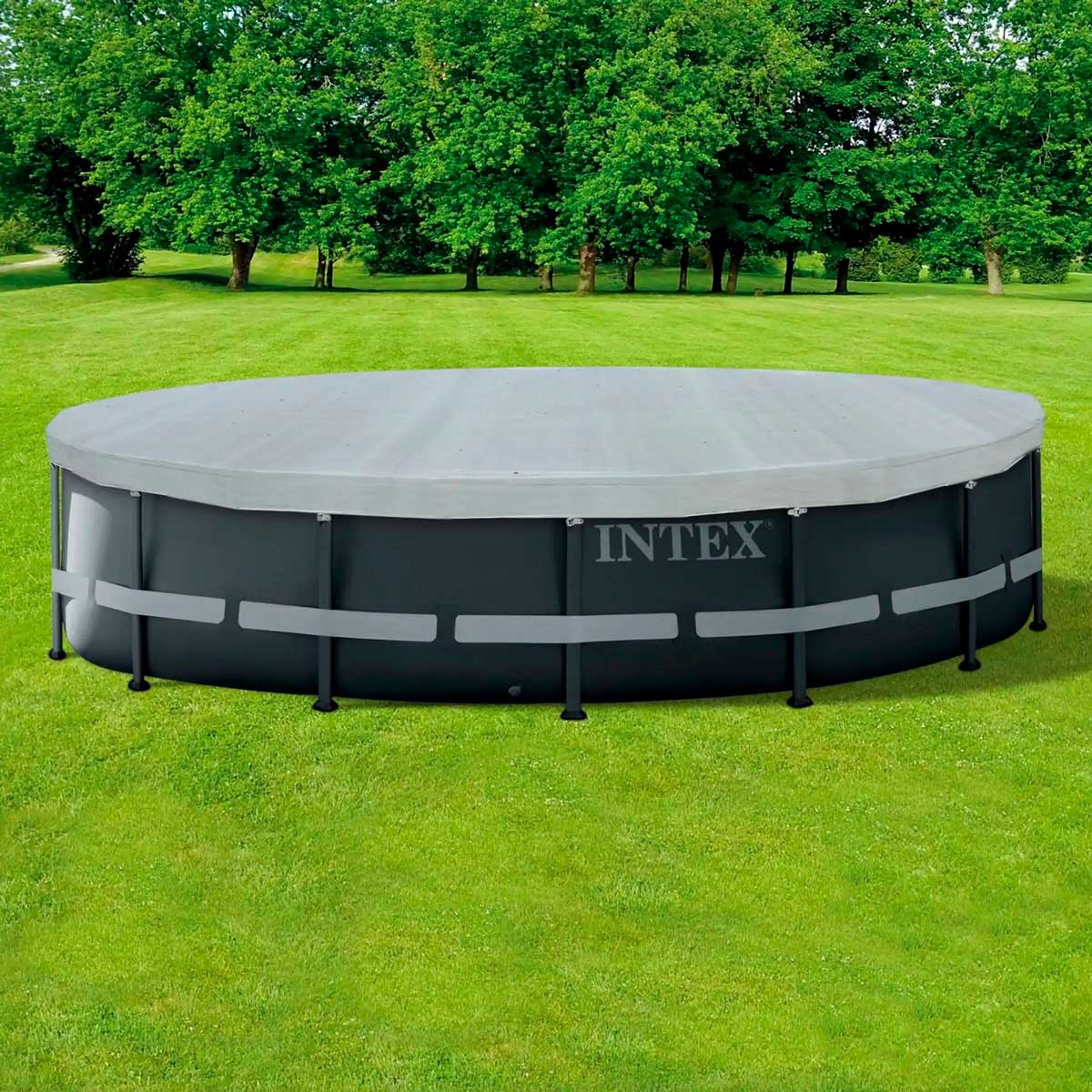 Deluxe okrugli pokrivač za bazen Ø 488 cm | Intex 28040
