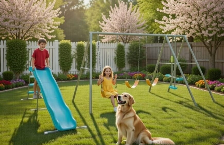 Kako odabrati dječje igralište za dvorište – kompletan vodič za roditelje