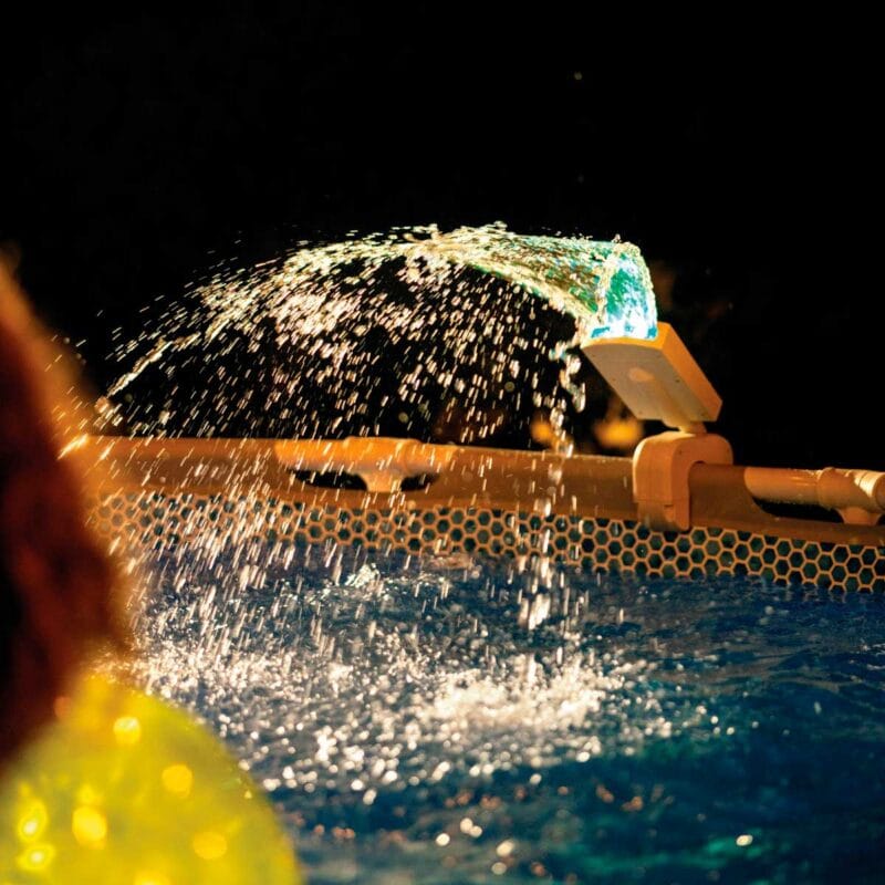 Višebojni LED raspršivač vode