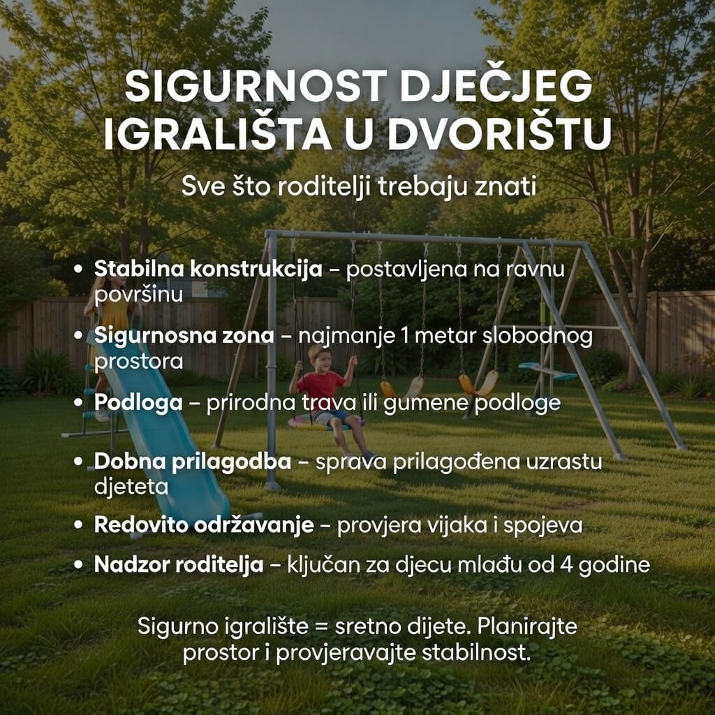 Sigurnost dječjeg igrališta – sve što roditelji trebaju znati