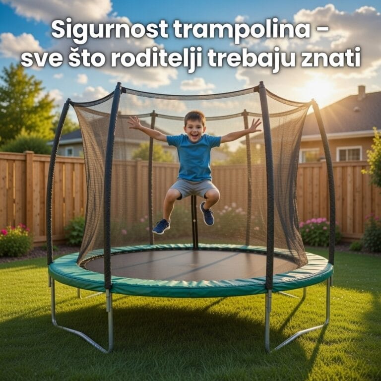Sigurnost trampolina – koliko je trampolin siguran za djecu?