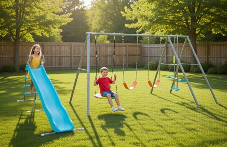 Trampolin ili dječje igralište – što je bolji izbor za dvorište?