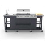 Vrtna kuhinja s plinskim roštiljem VICENZA 2m x 0,6m