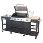 Vrtna kuhinja s plinskim roštiljem VICENZA 2m x 0,6m