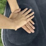 Twin Downy krevet na napuhavanje sa ugrađenom nožnom pumpom