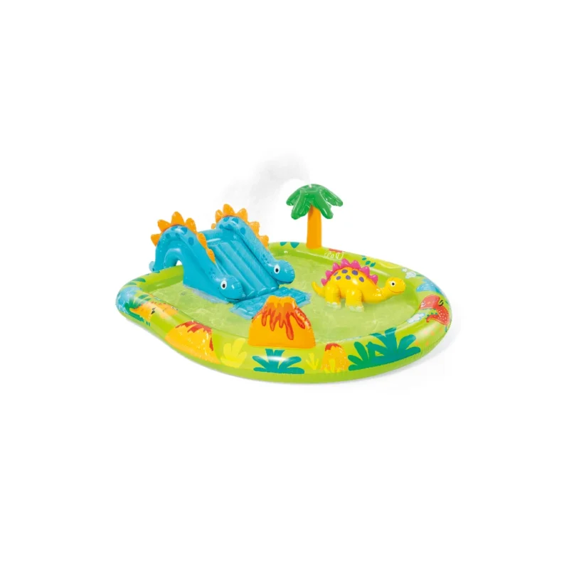 Centar za igru na napuhavanje Little Dino s toboganom