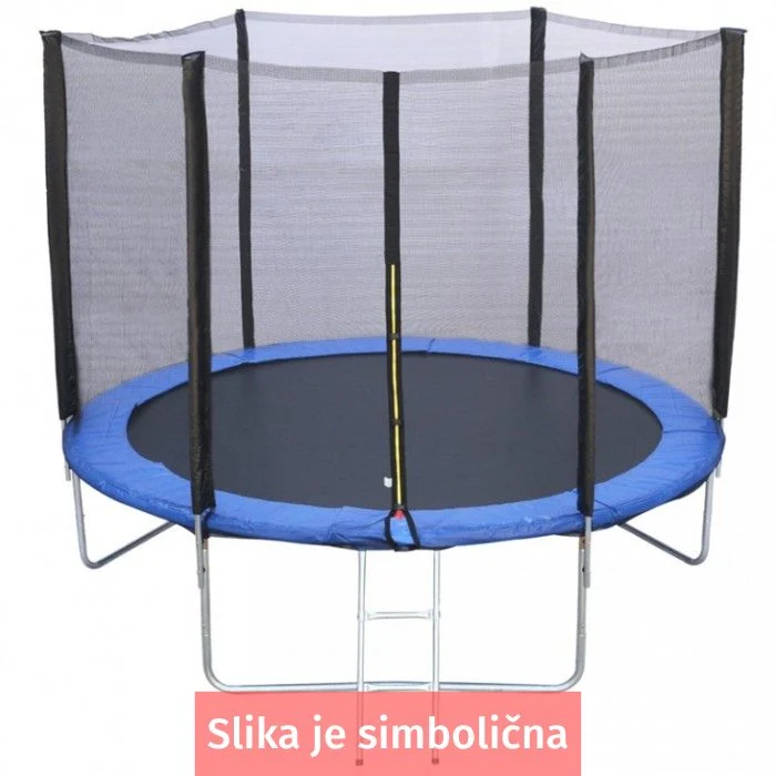 Dječji trampolin 183 cm sa zaštitnom mrežom i ljestvama