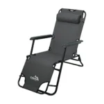 Sklopiva ležaljka i stolica COMFORT antracit