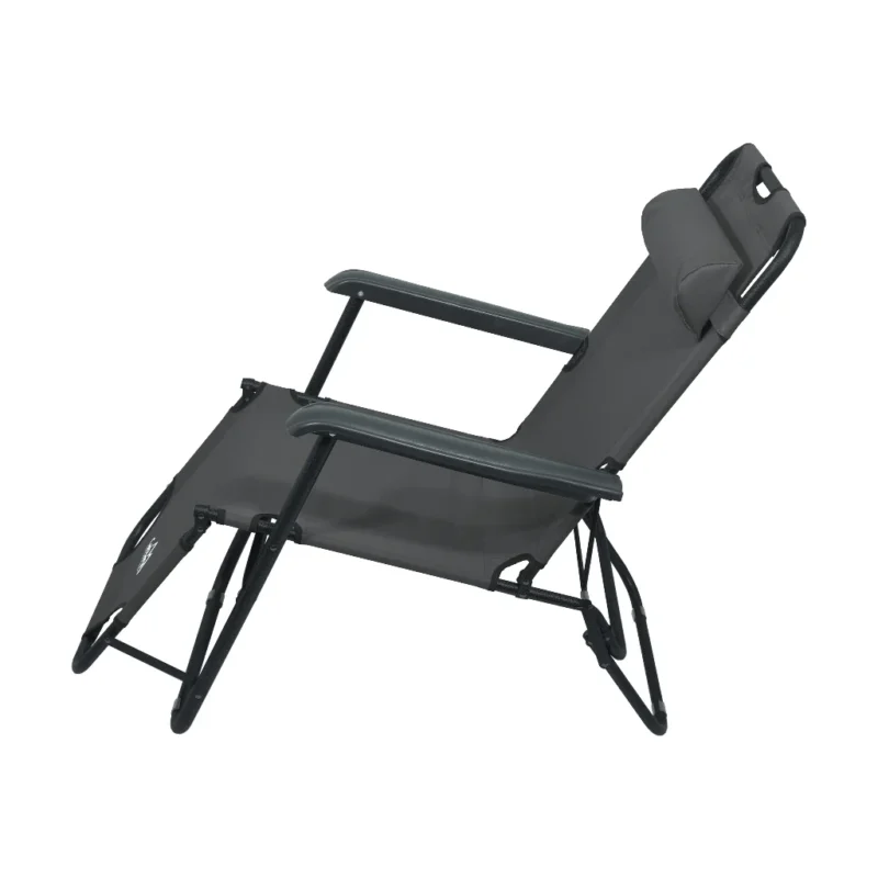 Sklopiva ležaljka i stolica COMFORT antracit
