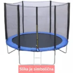Trampolin s ljestvama 244 cm i zaštitnom mrežom